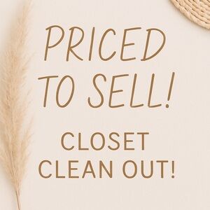 Closet Clean Out Sign